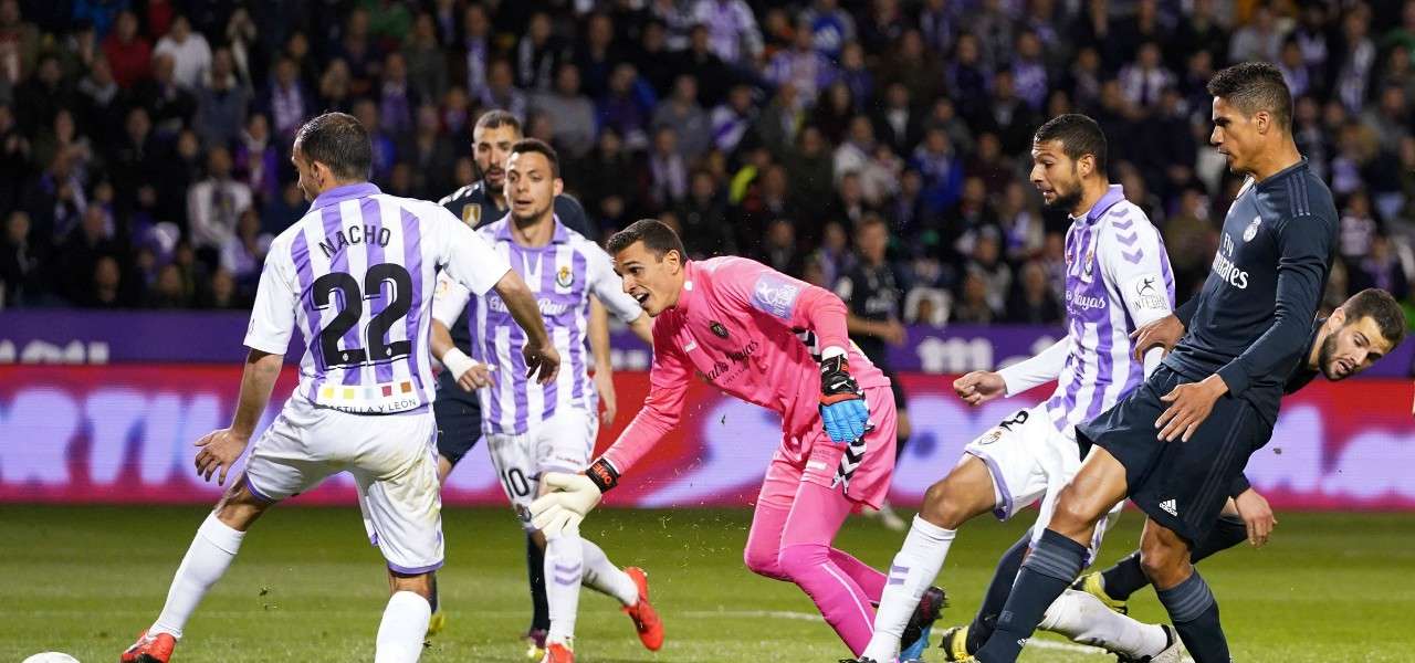 Varane tiro Real Madrid Valladolid lapresse 2019