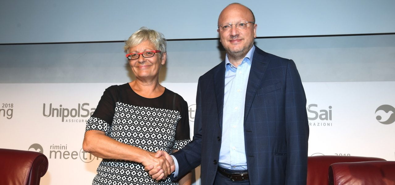 Annamaria Furlan e Vincenzo Boccia