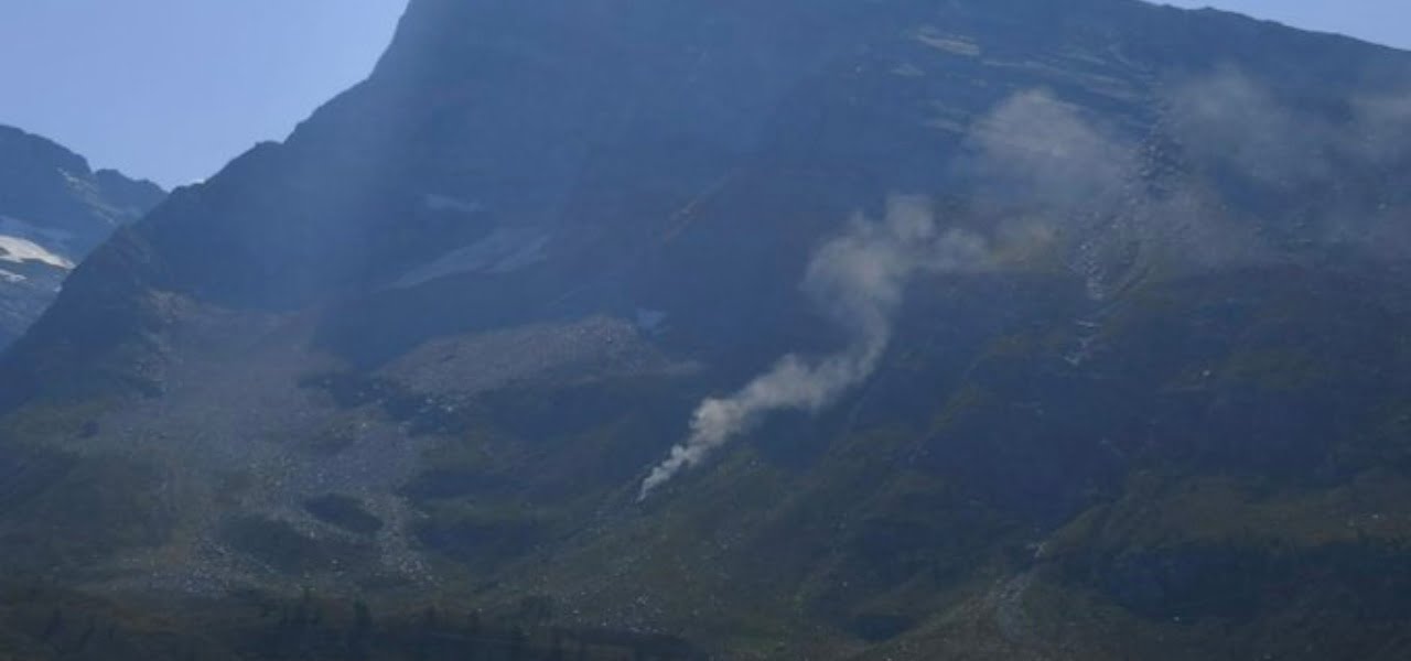 Aereo precipita in Svizzera