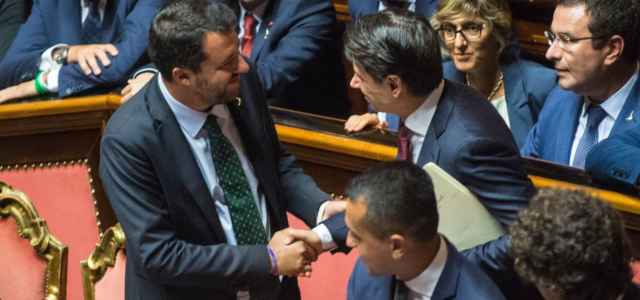 Salvini, Conte, Di Maio