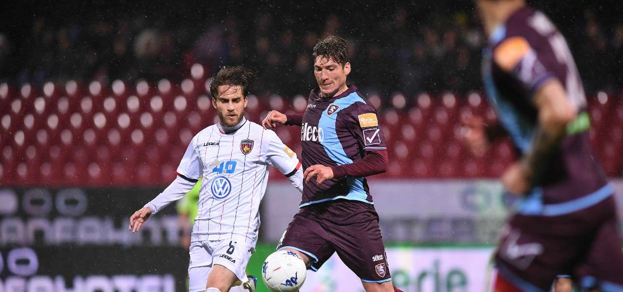 Di Tacchio Salernitana Cosenza lapresse 2019