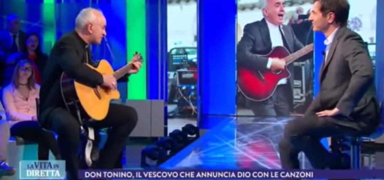Mons. Antonio Staglianò a La Vita in Diretta