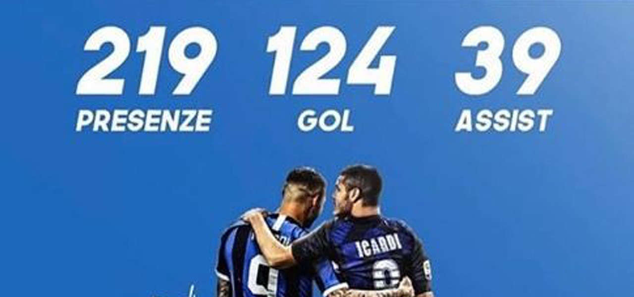 Icardi saluta l'Inter