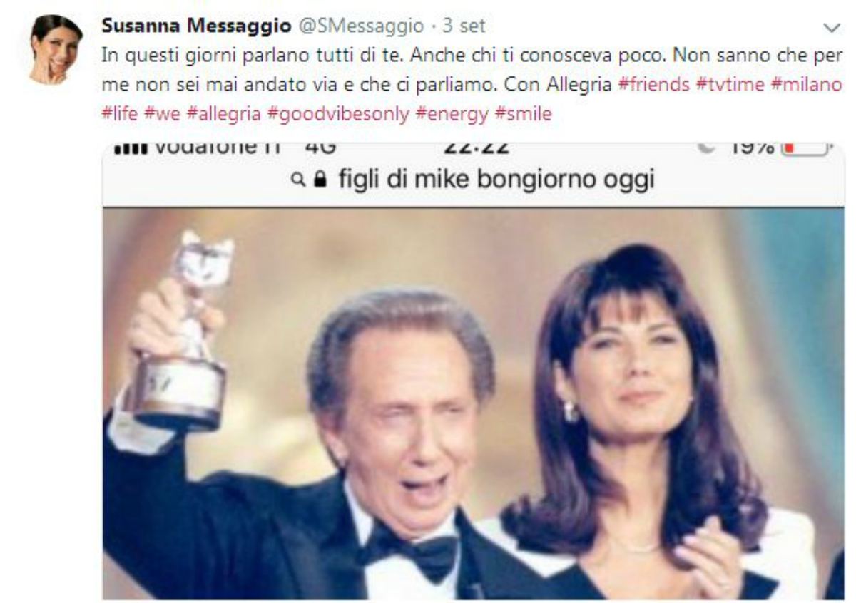 messaggio 2019 twitter