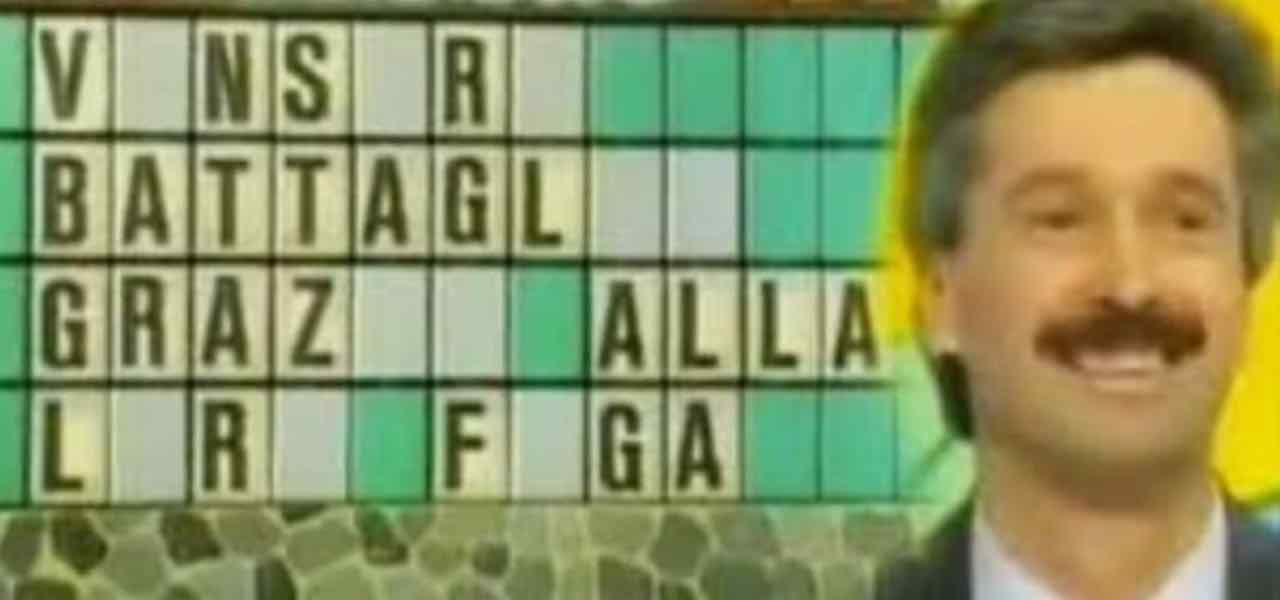 Il signor Giancarlo de La Ruota della Fortuna