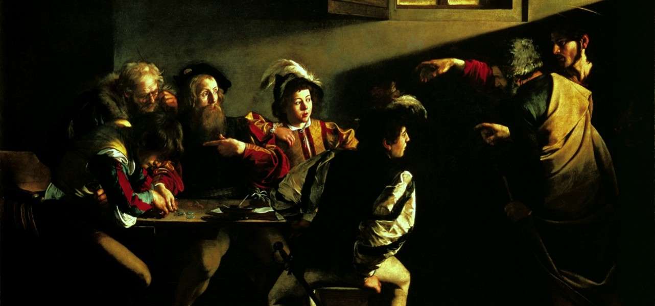caravaggio vocazione matteo 1599arte1280