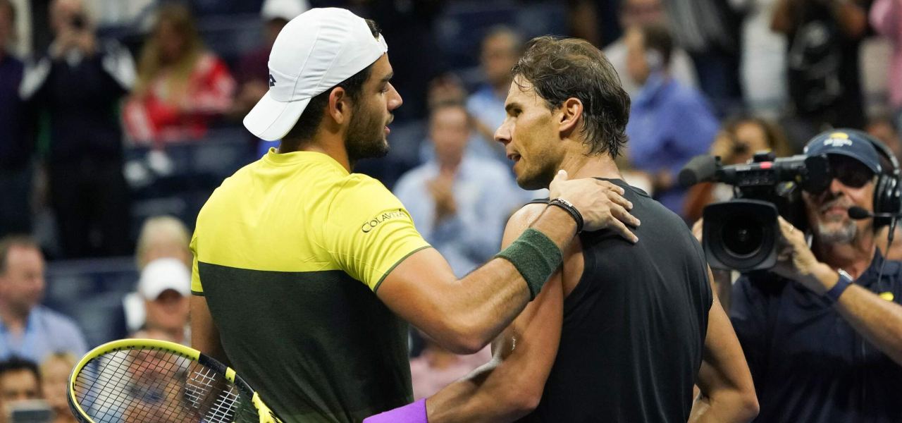 Nadal e Berrettini Us Open