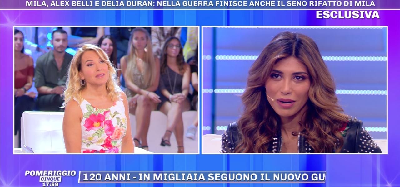 mila suarez pomeriggio5