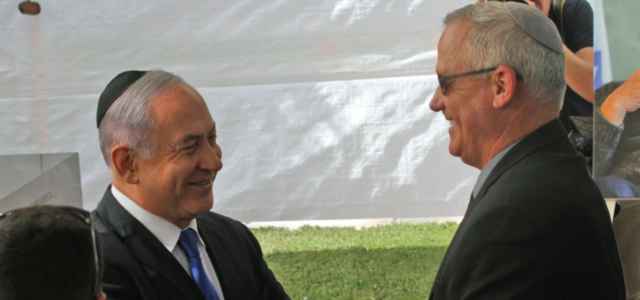 Netanyahu e Gantz