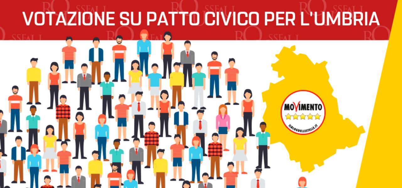 Patto civico M5s-Umbria
