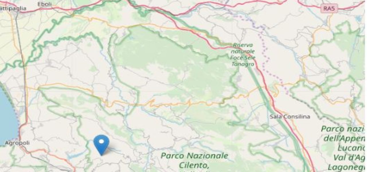 terremoto salerno ingv