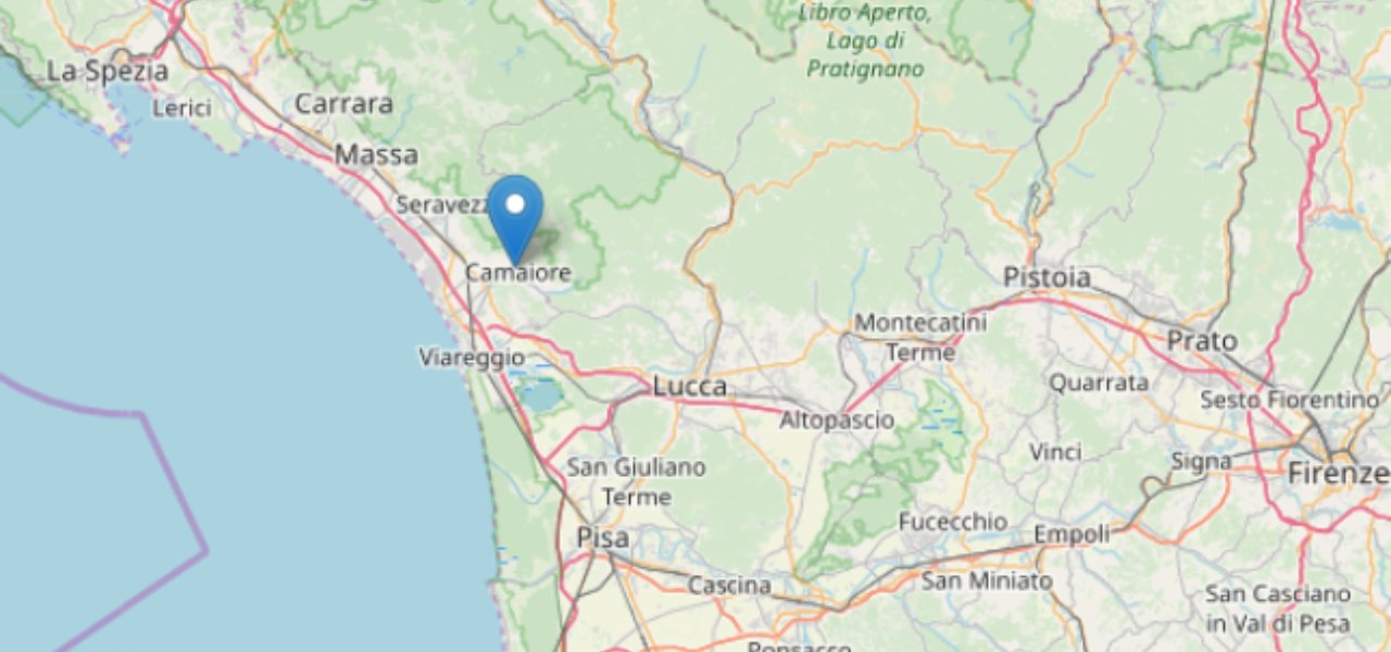 Terremoto Camaiore