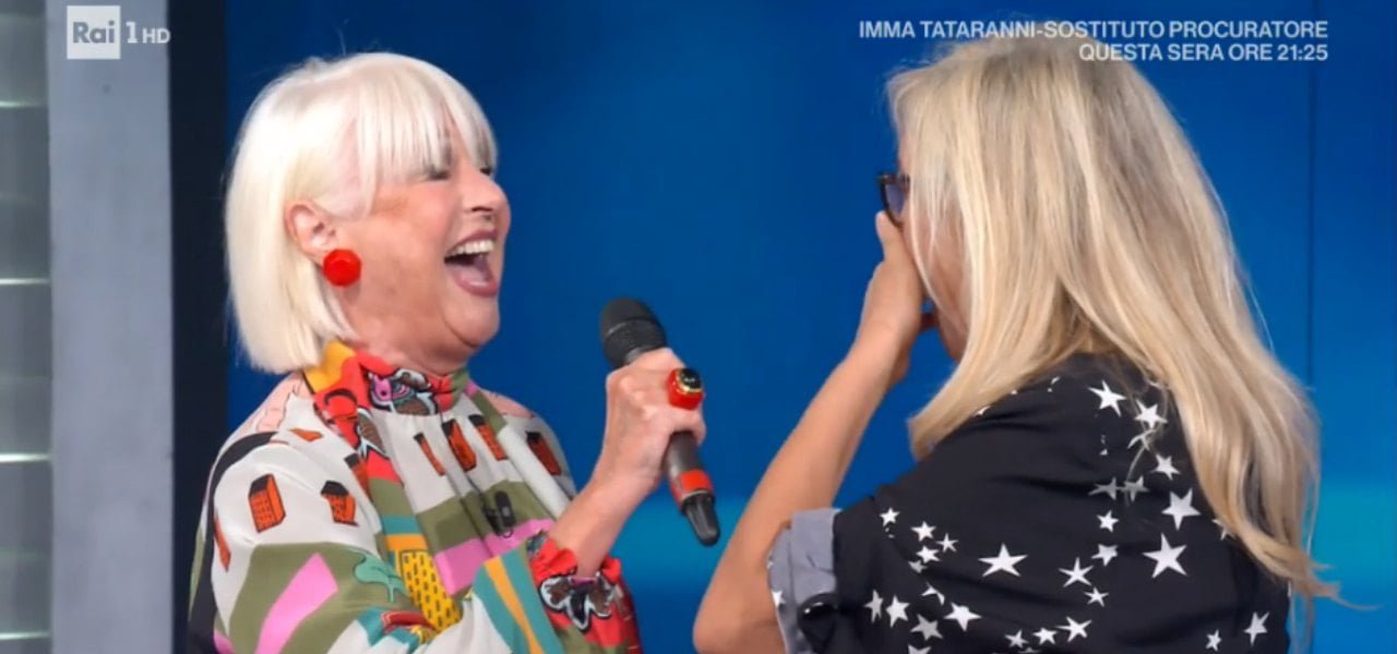 loretta goggi mara venier domenica in 2019