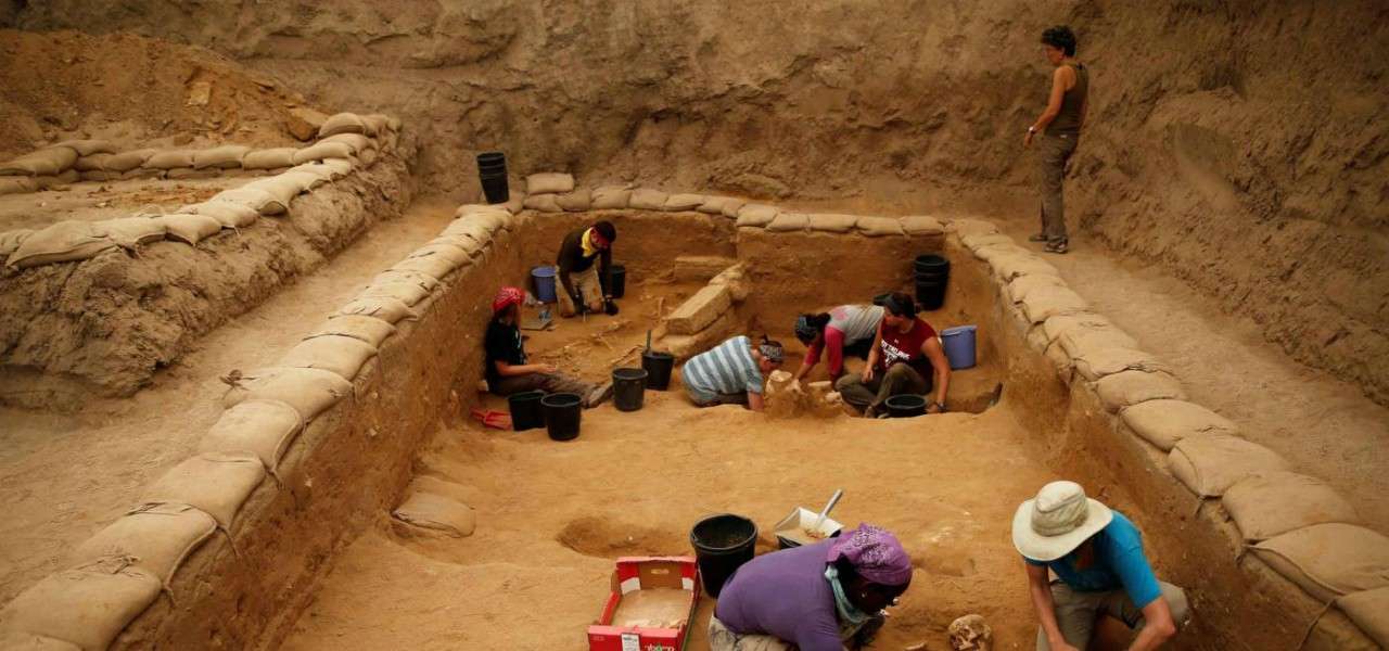 Israele scavi archeologici al parco nazionale di Ashkelon 2