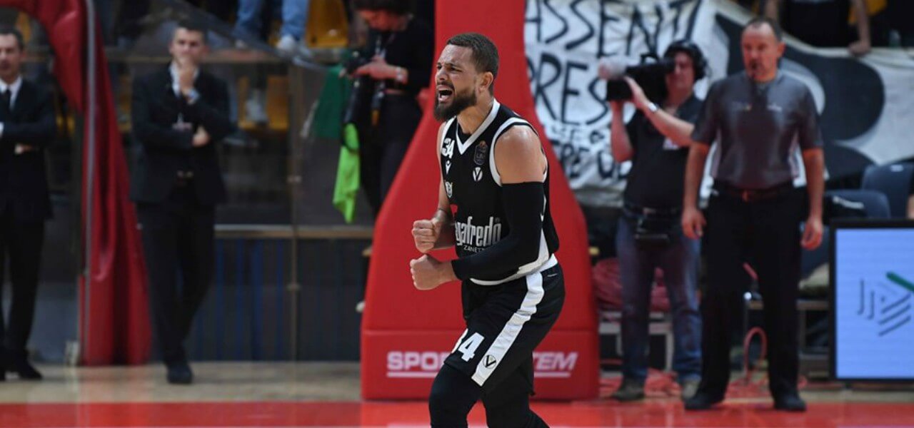 Kyle Weems Virtus Bologna lapresse 2019