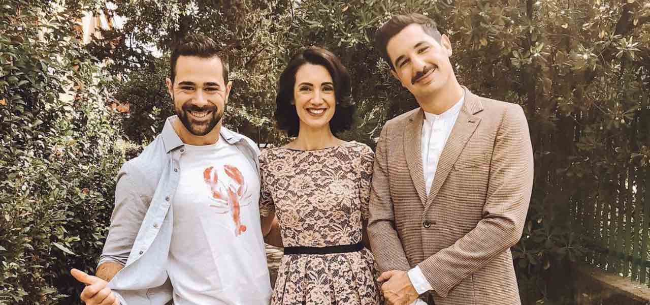 Roberto Valbuzzi, Csaba dalla Zorza e Diego Thomas a bake off