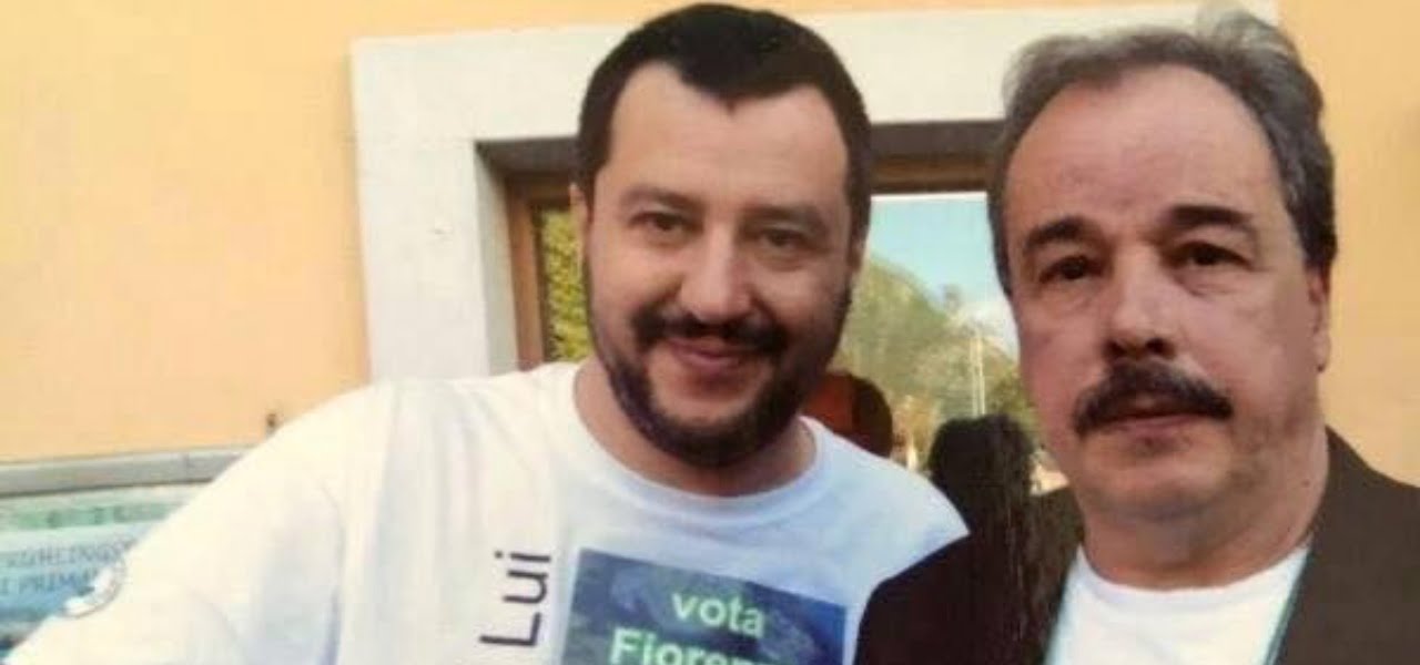 Matteo Salvini e Fiorenzo Marzari