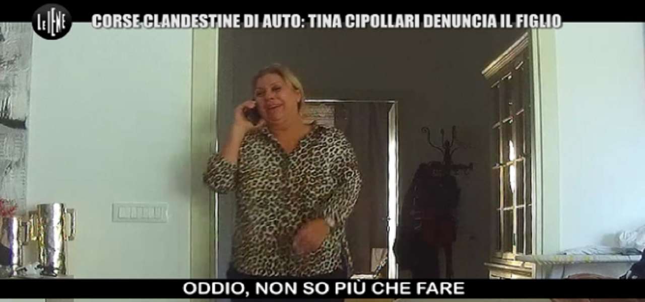 tina cipollari video scherzo iene