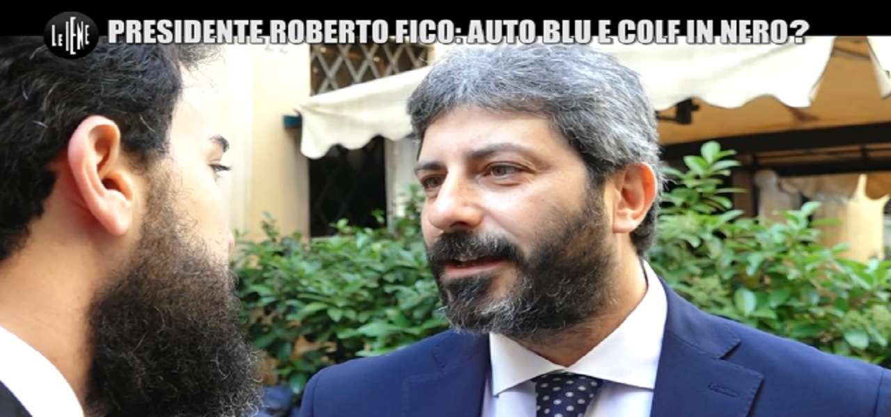 roberto fico colf in nero le iene