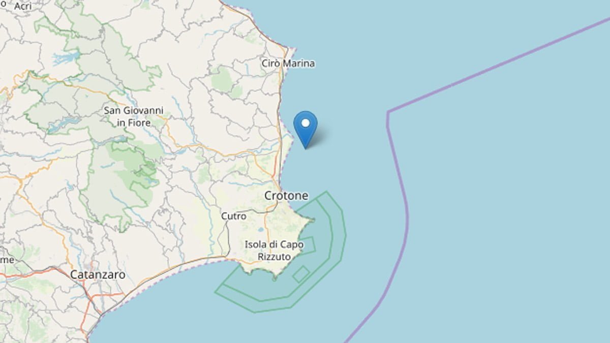 terremoto crotone