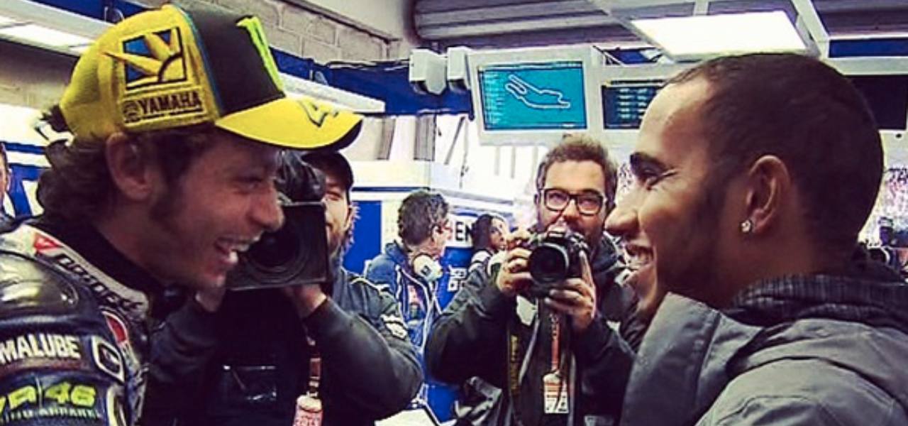 Rossi e Hamilton
