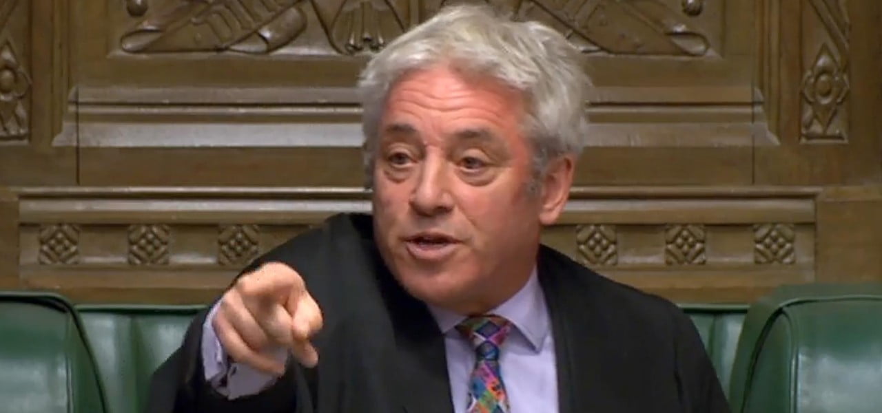 John Bercow (foto LaPresse)