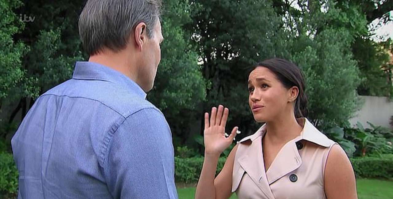 meghan markle piange tv