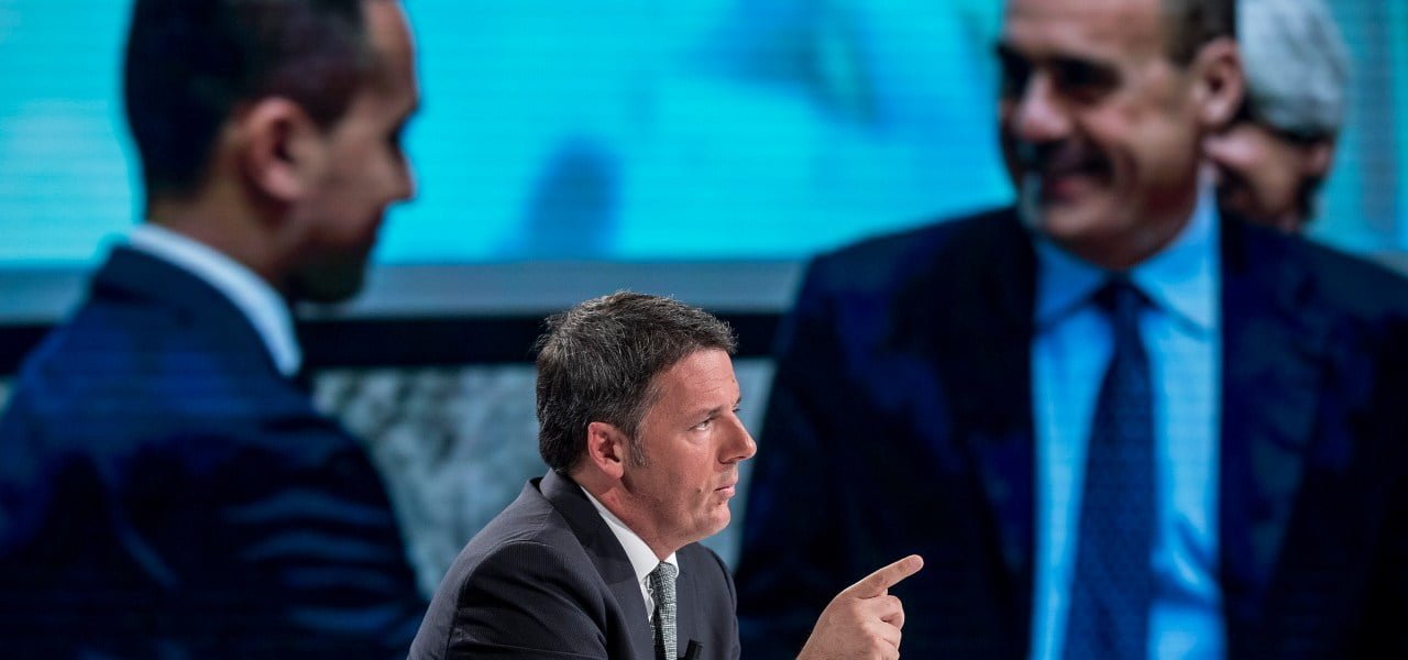 Renzi, Di Maio e Zingaretti
