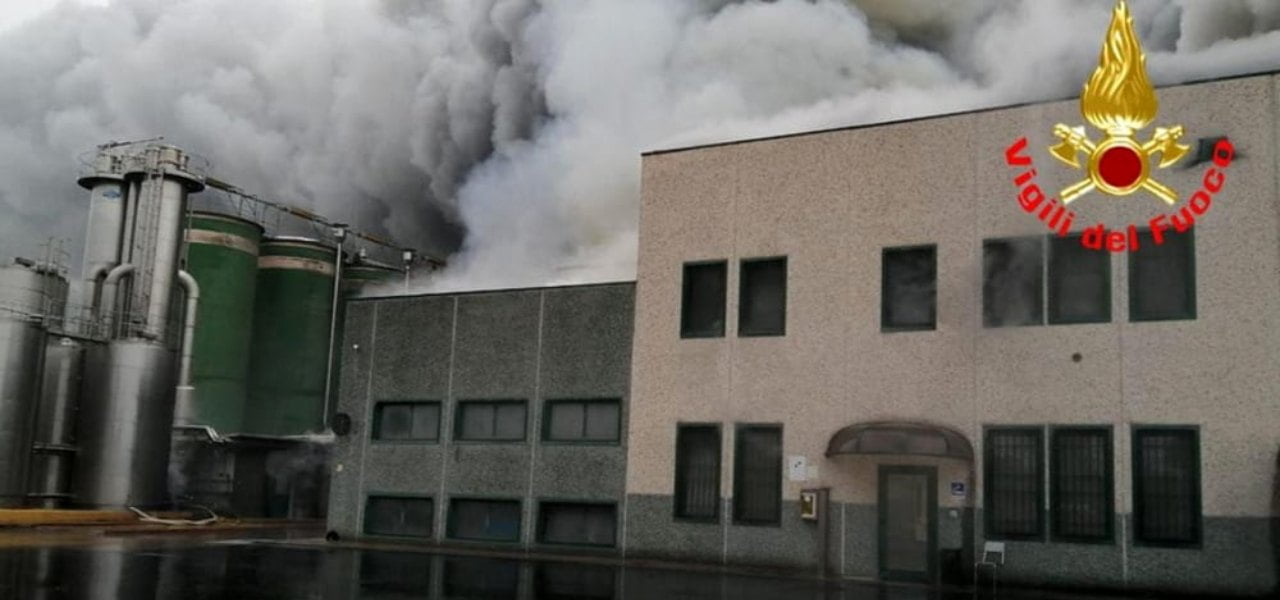 Incendio alla Solat di Leno