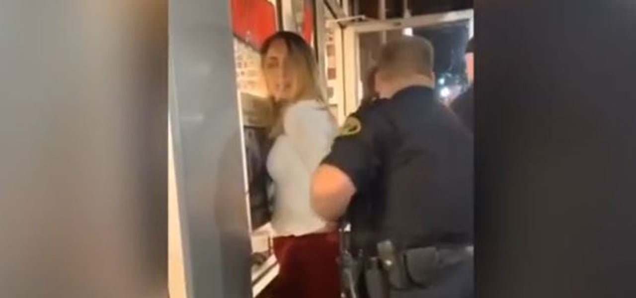 arrestata agente video dailymail