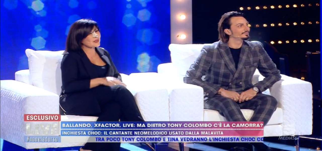 tina rispoli cerotto naso live