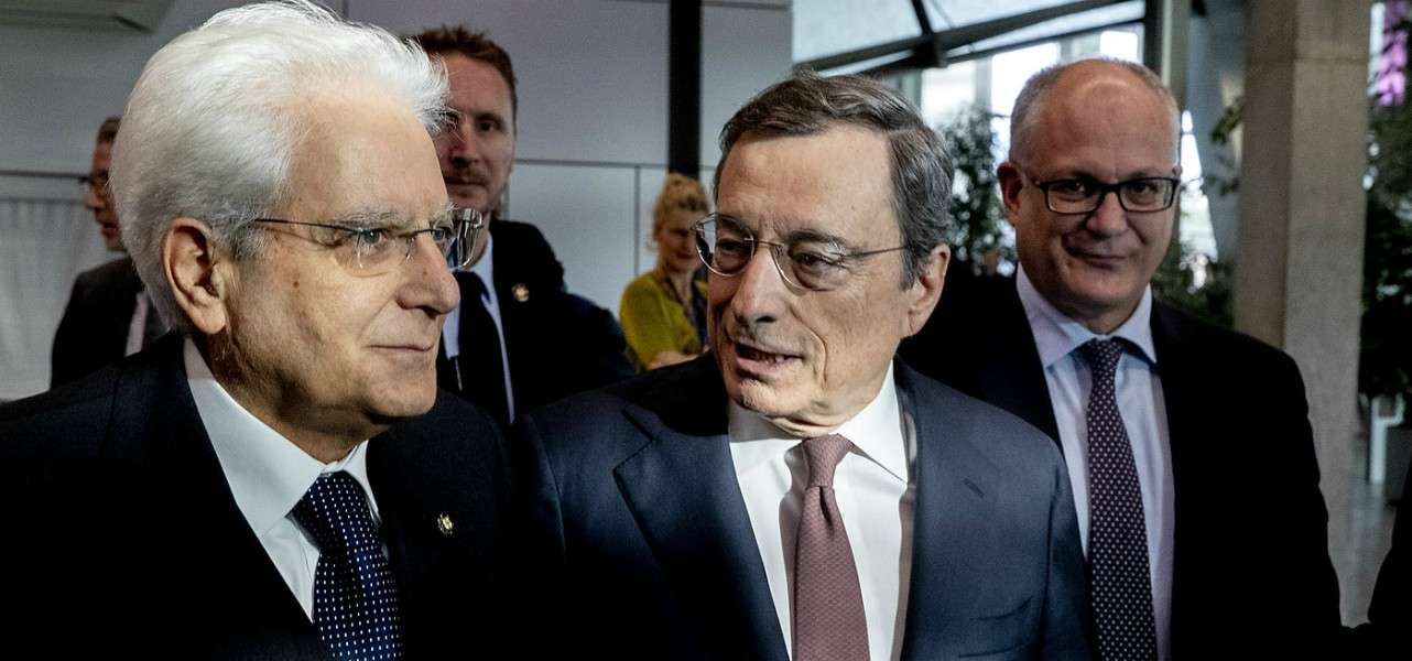 mattarella draghi gualtieri lapresse1280