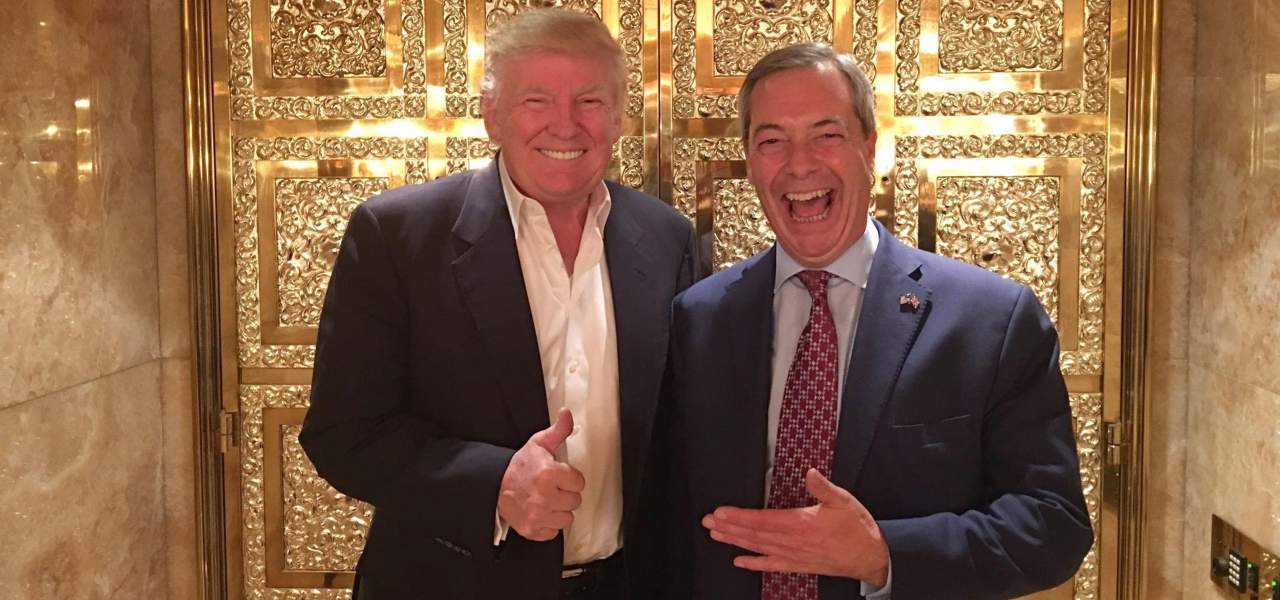 Trump e Farage