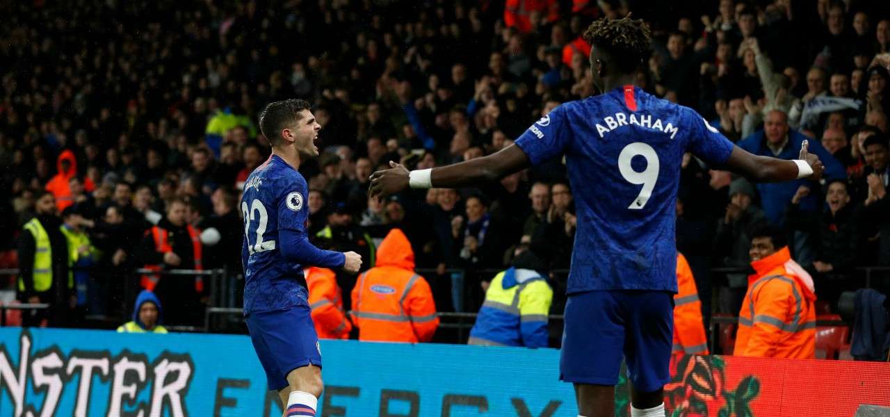 Pulisic Abraham Chelsea gol lapresse 2019