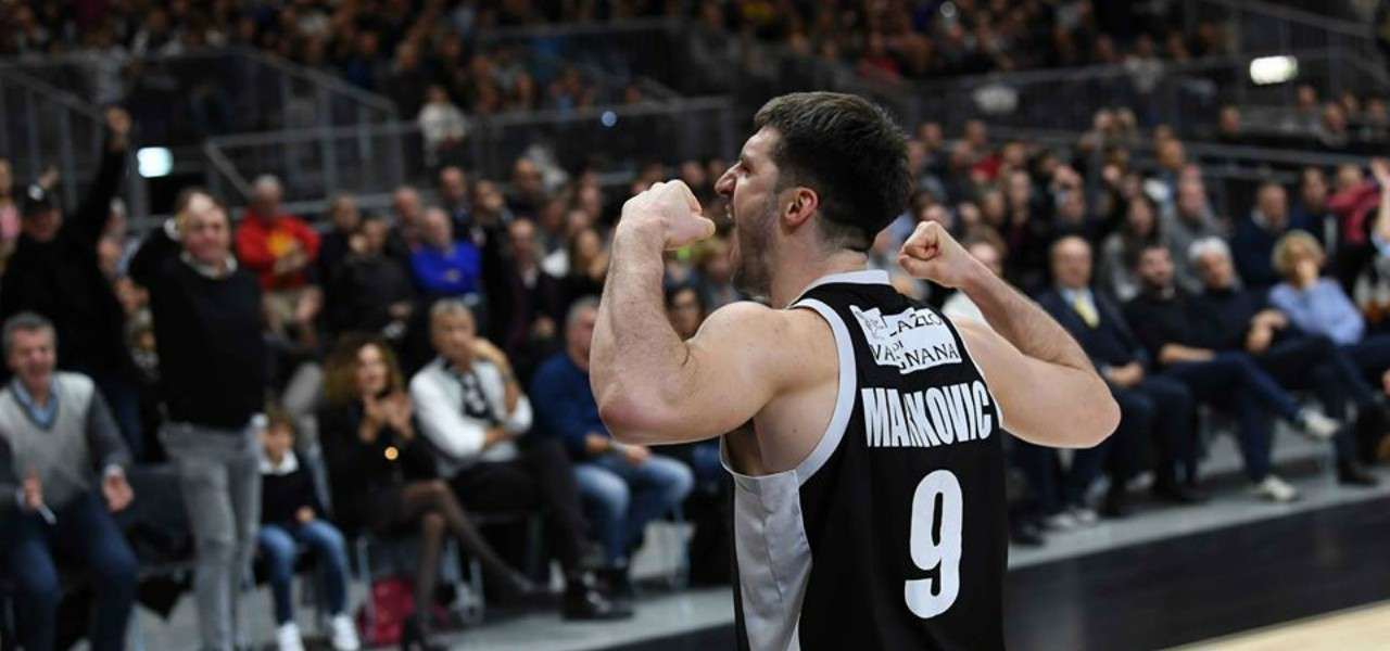 Stefan Markovic Virtus Bologna muscoli lapresse 2019
