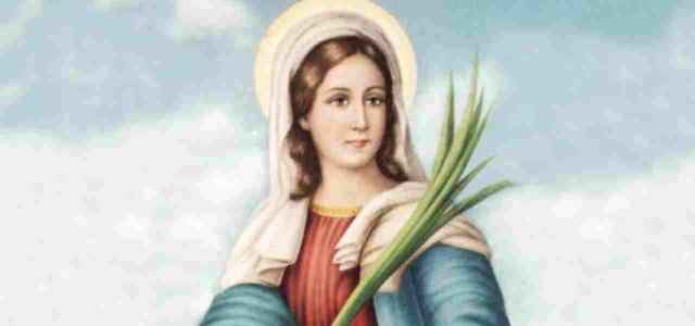 Immagini Santa Lucia 13 dicembre: auguri e buon onomastico/ La Santa e l' asinello