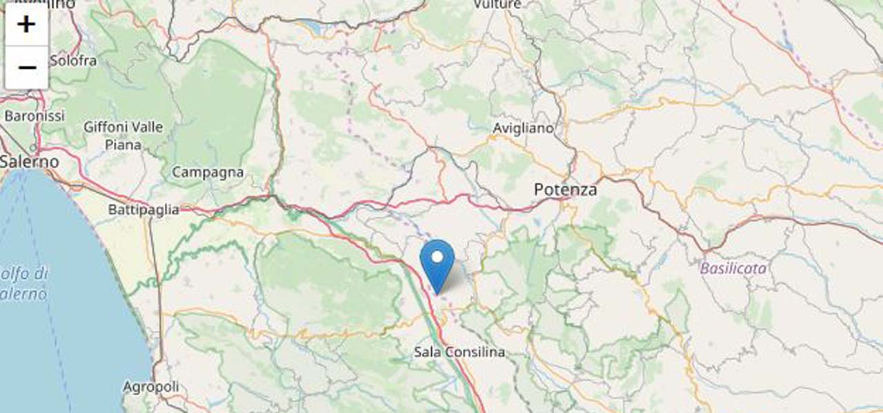 terremoto salerno ingv