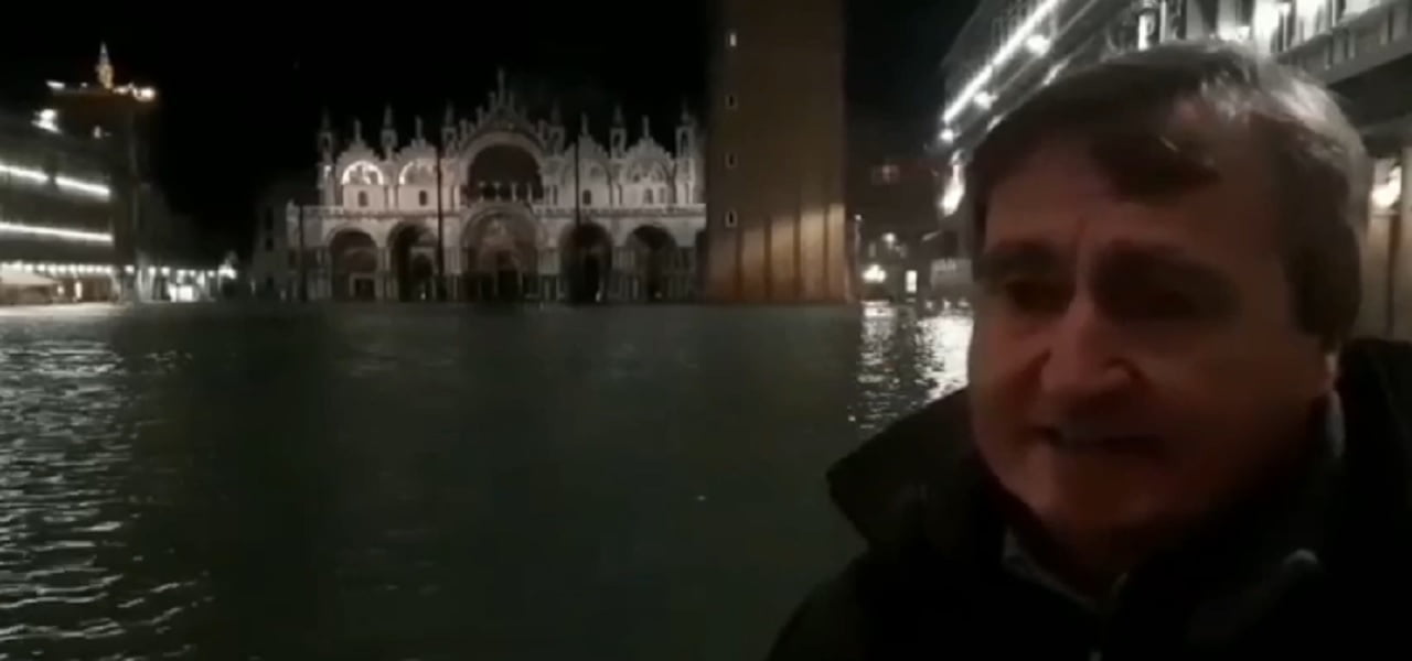 acqua alta venezia piazza san marco