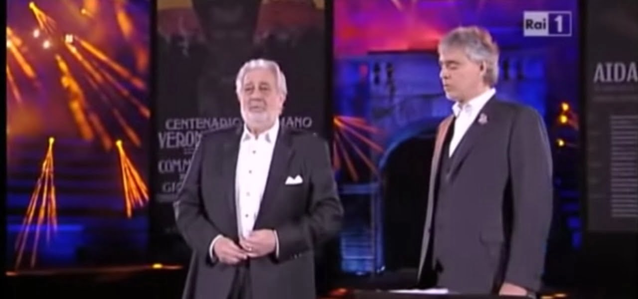 Placido Domingo e Andrea Bocelli