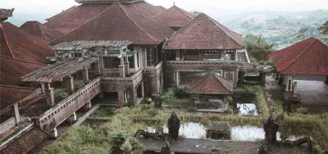 Ghost Palace Hotel in Indonesia