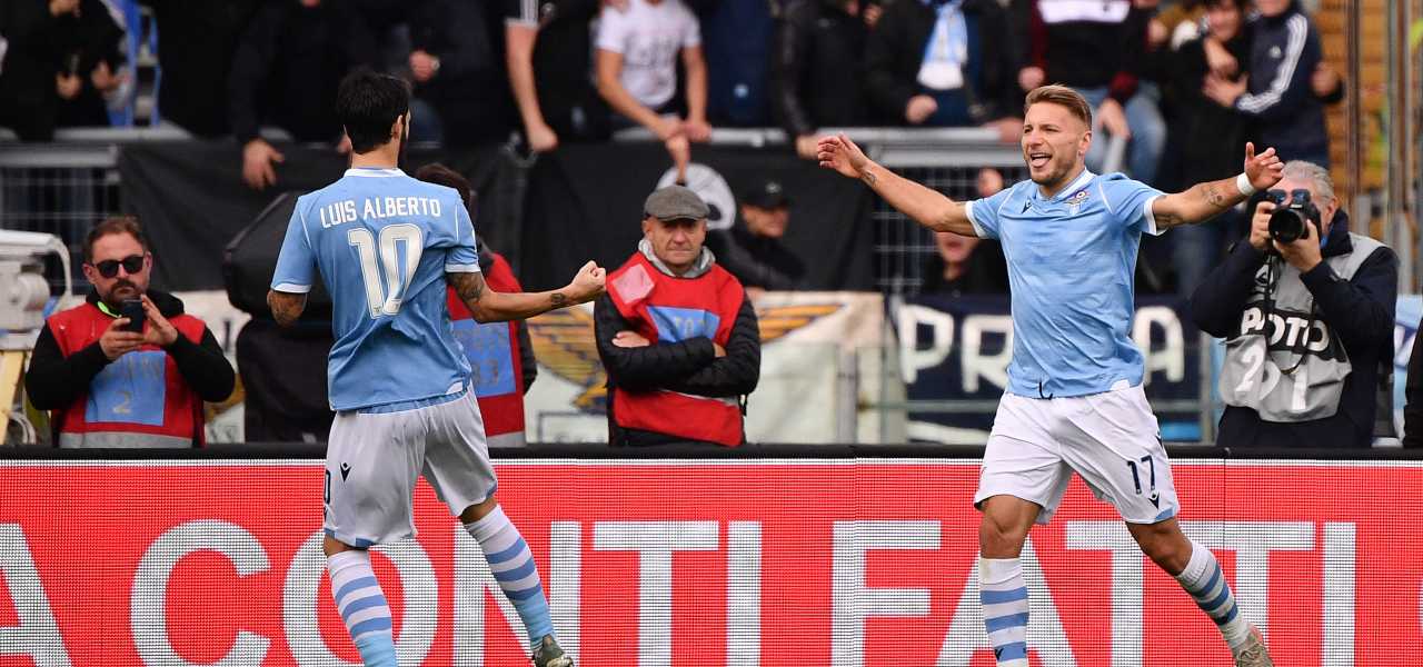 Lazio, Immobile e Luis Alberto