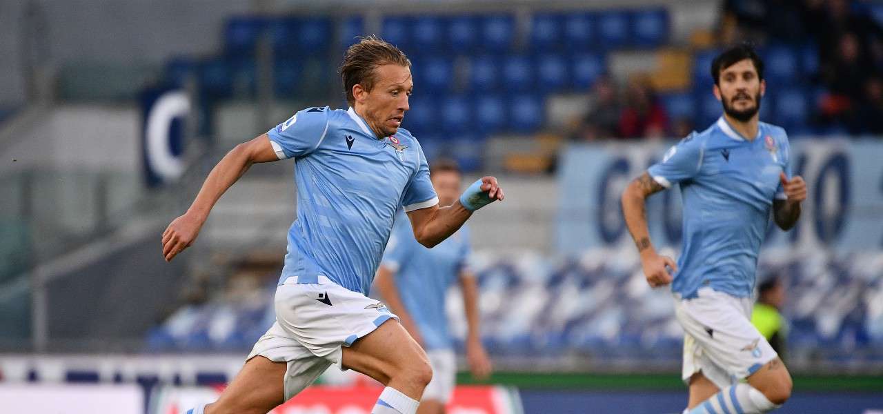 Lucas Leiva Luis Alberto Lazio lapresse 2019