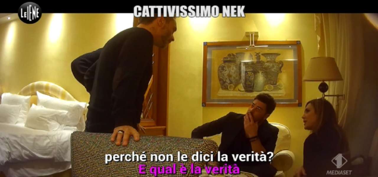 nek video scherzo le iene