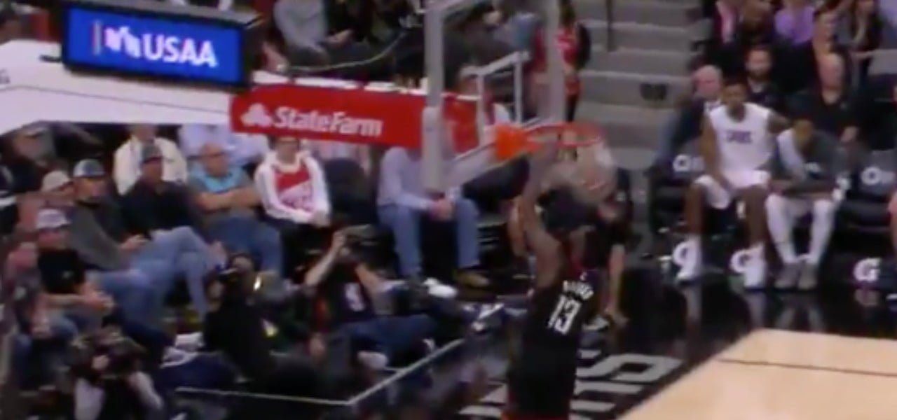 Harden schiacciata