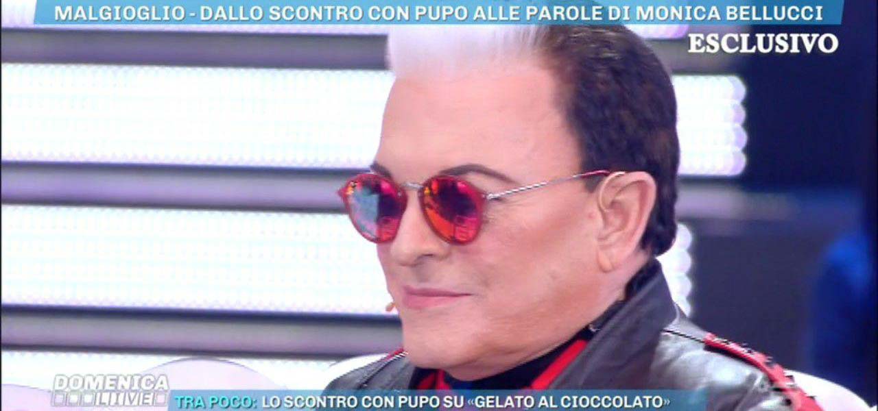 cristiano malgioglio domenica live