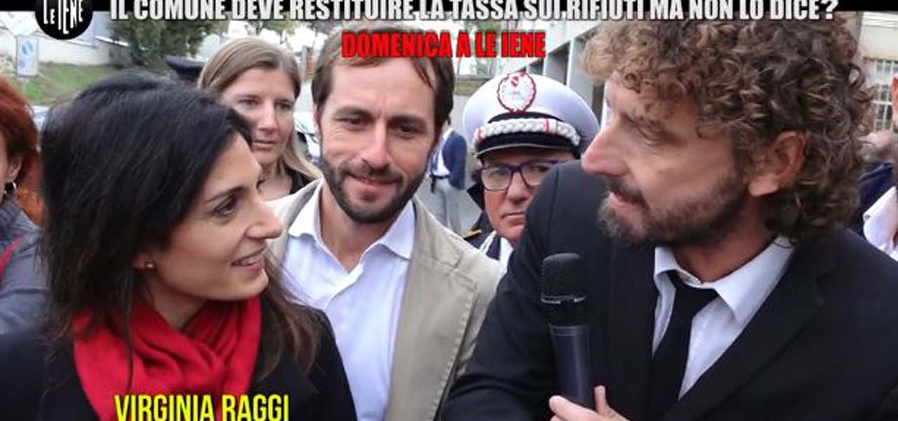 rifiuti roma iene