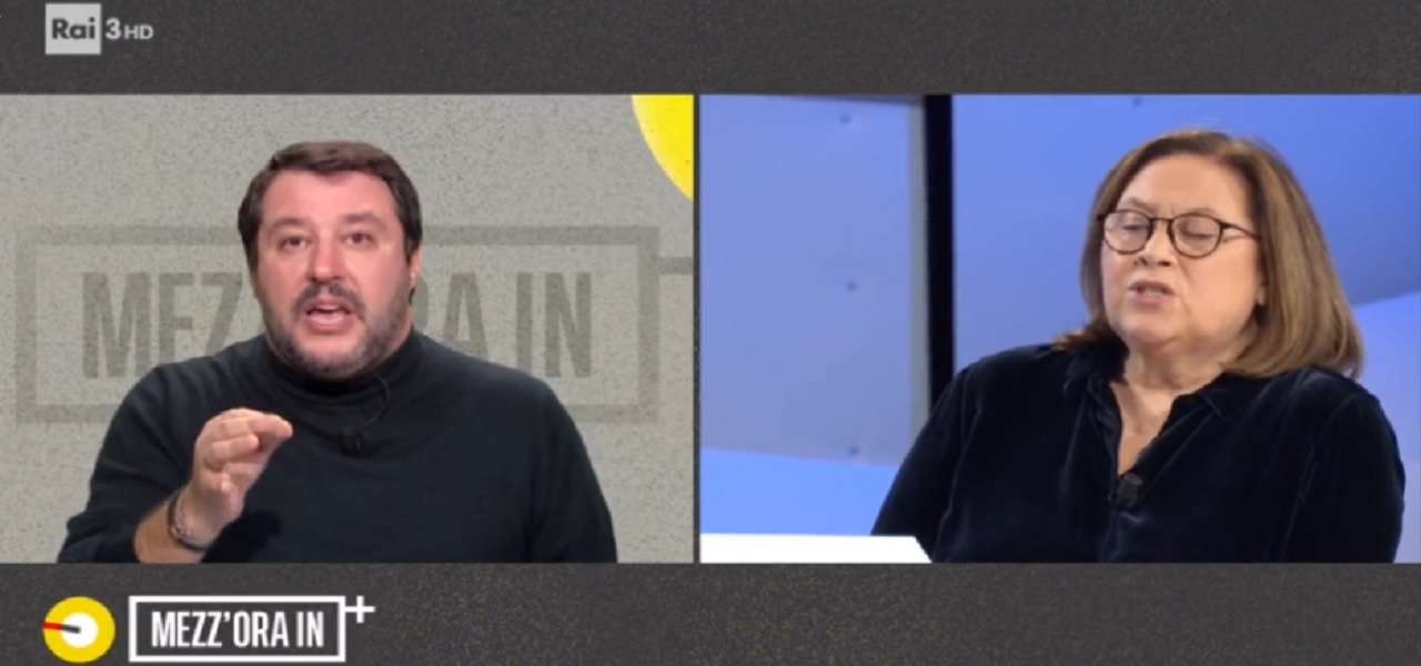 lucia annunziata salvini coglioncino