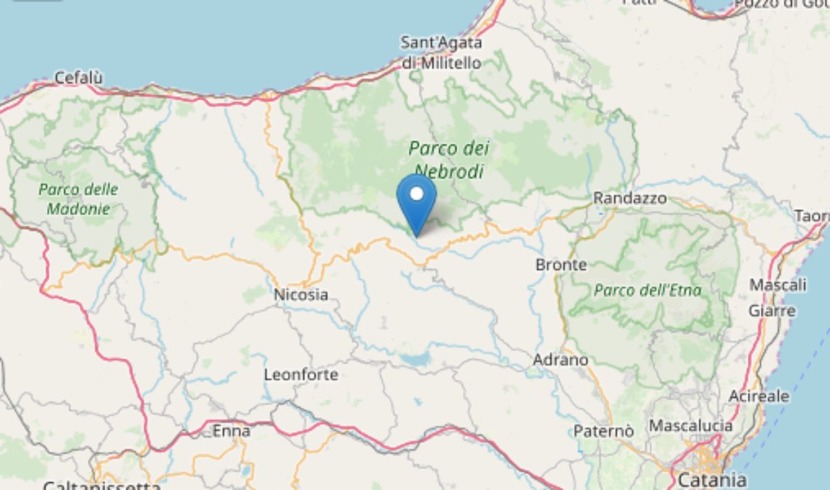 terremoto enna