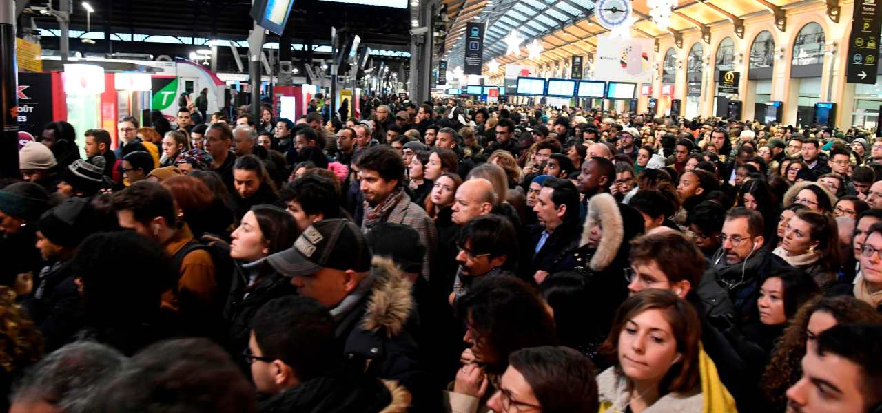 Sciopero trasporti in Francia
