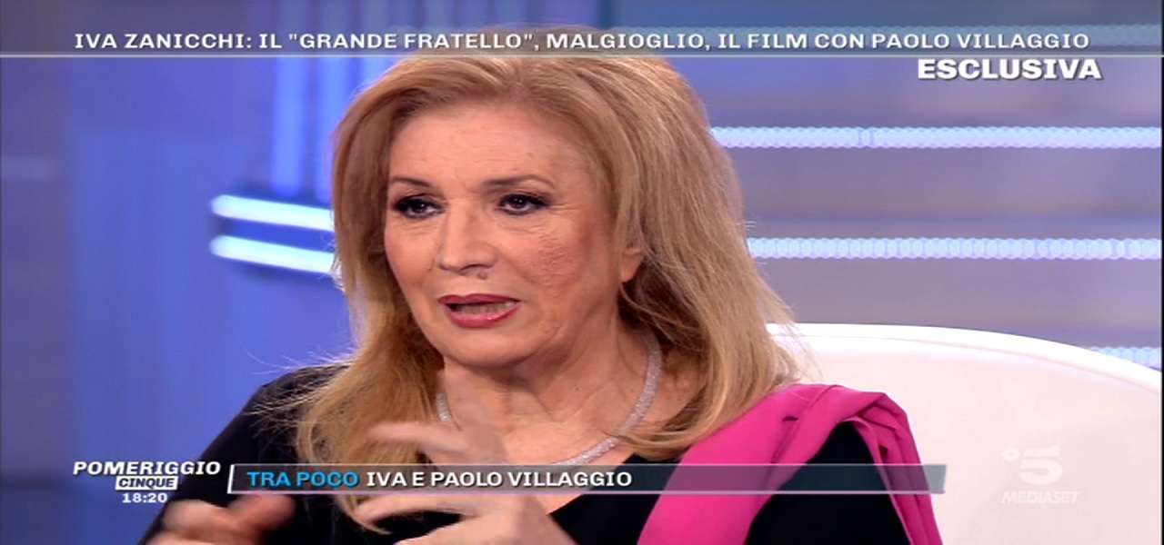 iva zanicchi pomeriggio5
